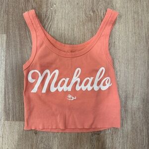 Honolua  Wahine Coral Tank Top